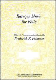 BAROQUE MUSIC FOR FLUTE FLUTE SOLO cover